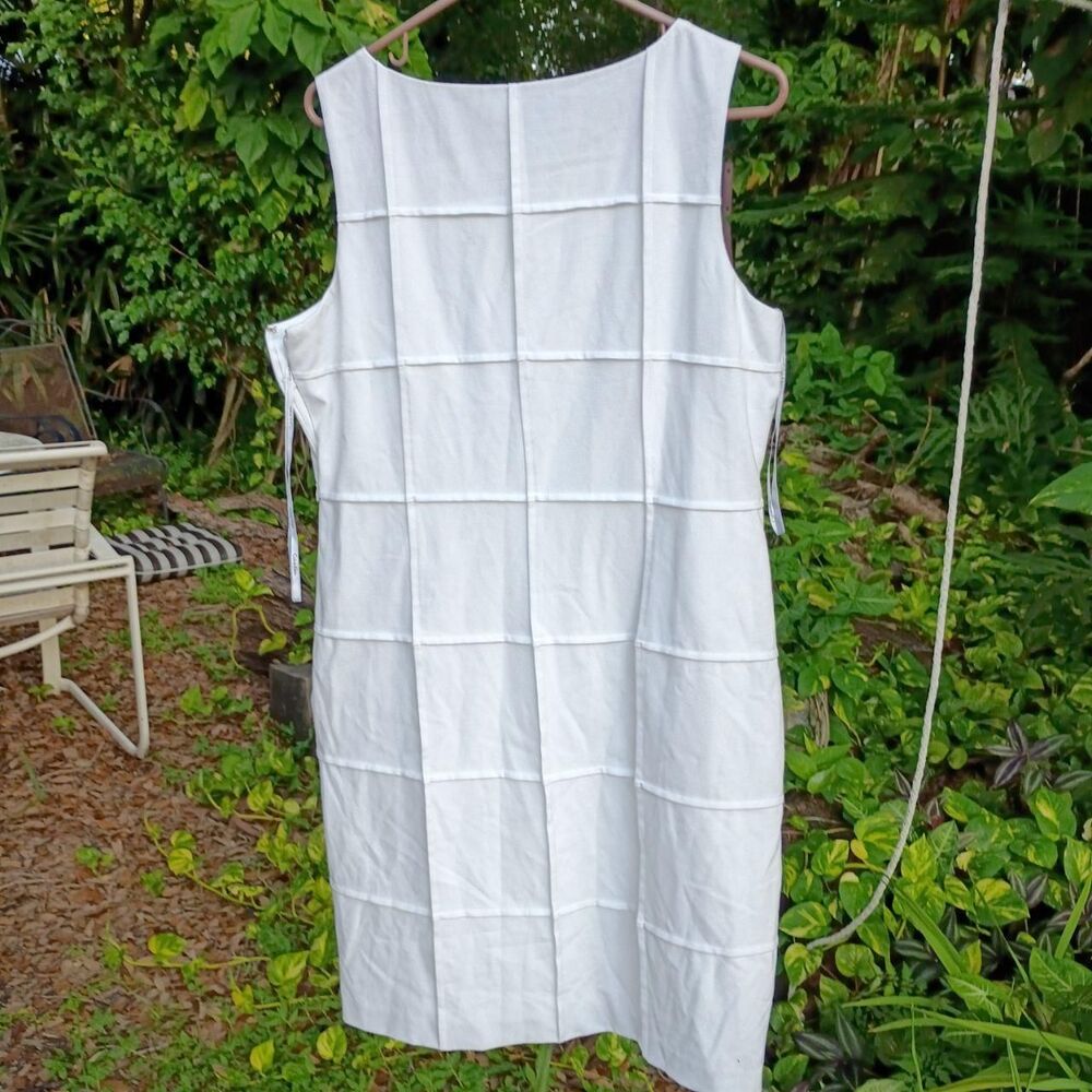 Calvin Klein Women's White Dress - Picture 4 of 5